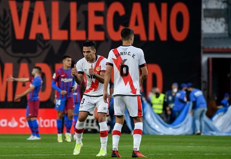 Com gol de Falcao García, Rayo Vallecano vence o Barcelona no Campeonato Espanhol