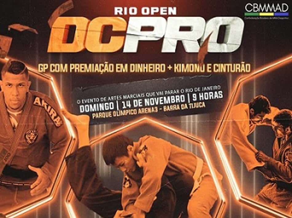 Repleto de novidades, Rio Open DC Pro estreia na Arena Carioca 3 em novembro: 'Vai ser histórico'