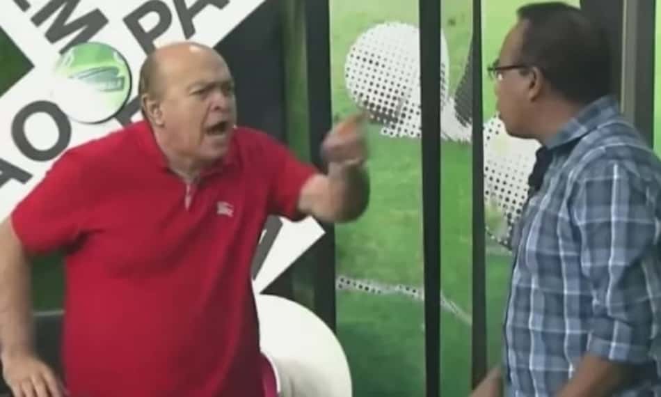 Dedo na cara e 'cala boca': comentaristas se desentendem e tretam ao vivo em programa