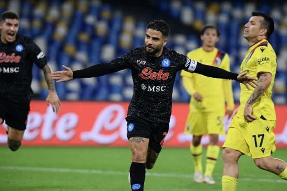 Napoli vence o Bologna e volta à liderança do Campeonato Italiano
