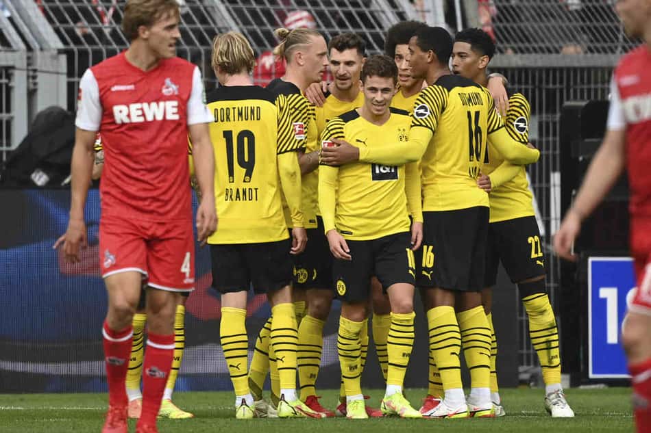 Sem Haaland, Borussia Dortmund vence o Colônia no Alemão e segue na cola do líder Bayern de Munique
