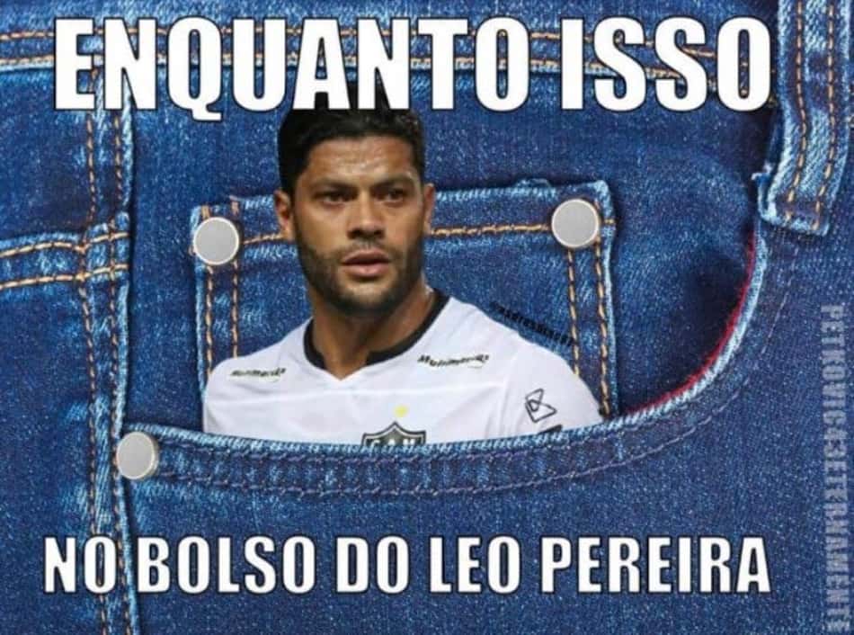 Hulk e Atlético-MG sofrem com zoações após derrota para o Flamengo; veja os memes