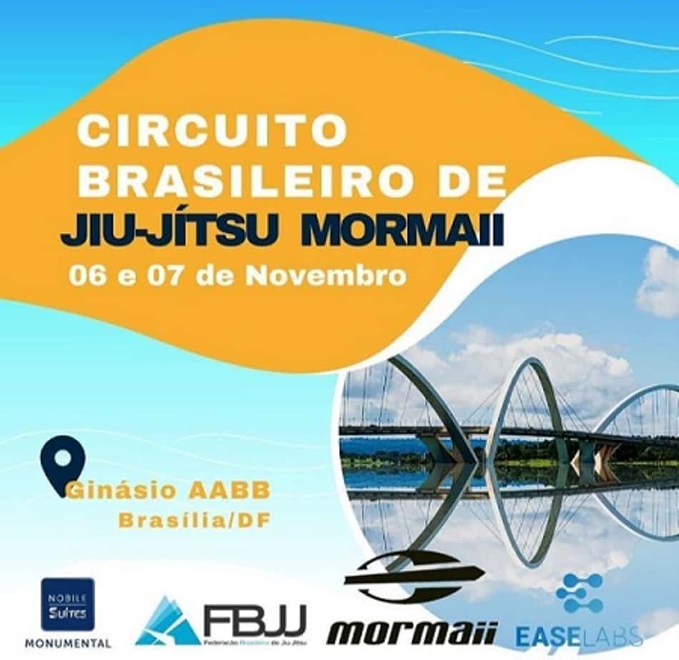 Com parceria entre FBJJ, Mormaii e Ease Labs, Circuito Brasileiro de Jiu-Jitsu acontece neste final de semana