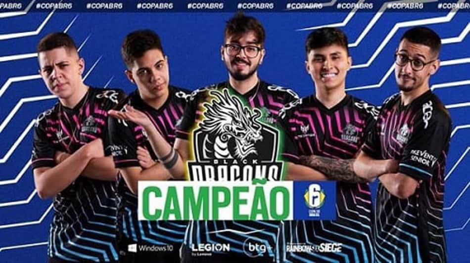 Black Dragons é campeã da terceira edição da Copa do Brasil de Rainbow Six Siege 2021