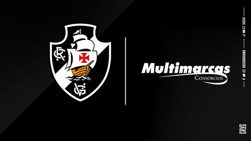 Vasco anuncia empresa de consórcio como nova patrocinadora; marca estampará barra inferior do uniforme
