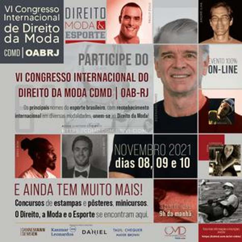 Bernardinho e estrelas do esporte são confirmados em Congresso da OAB