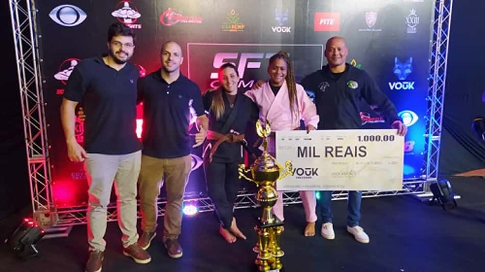 Alto nível técnico marca lutas de Jiu-Jitsu no SFT 31, e Gabriel da Vouk comemora o resultado positivo