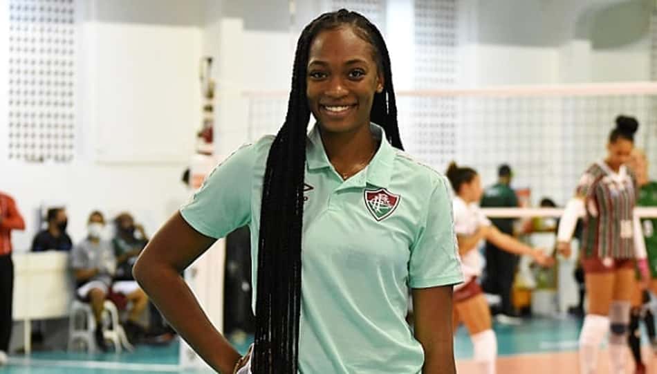 Americana Jada Burse é o novo reforço do vôlei do Fluminense