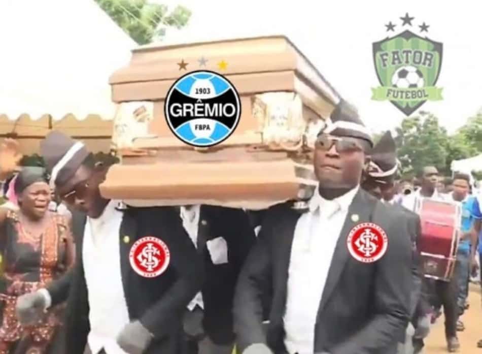 GreNau em 2022? Zoeiras com Grêmio bombam na web após derrota para o Internacional