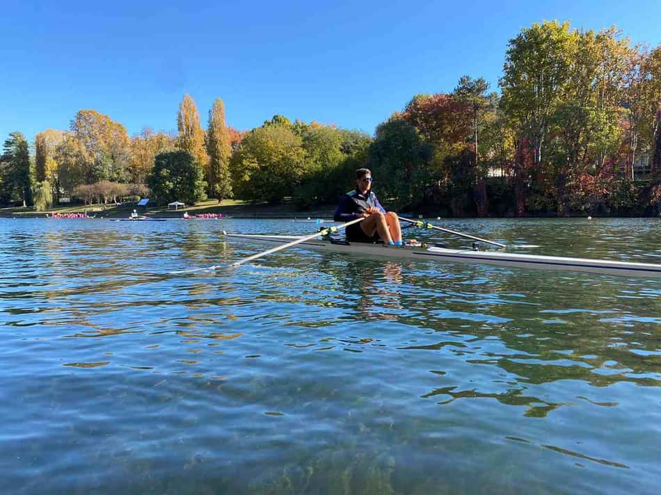 Lucas Verthein faz 13º melhor tempo na categoria Sênior da 30ª Regata Internacional Silver Skiff, em Turim