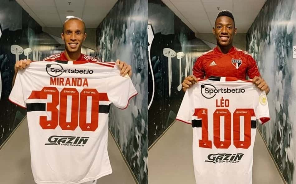 Miranda e Léo alcançam marcas importantes no São Paulo
