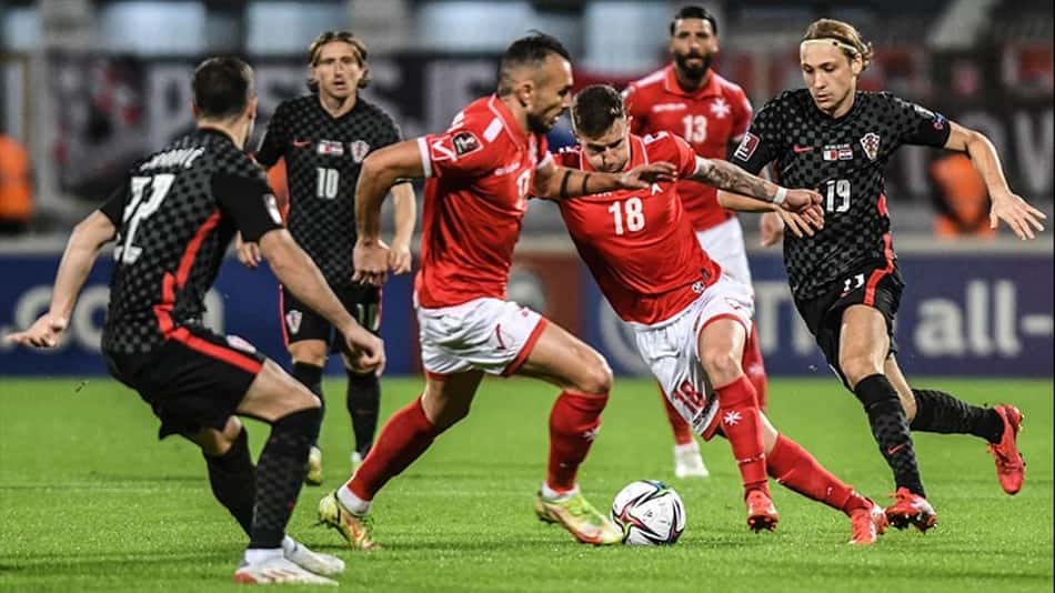 Croácia goleia Malta e terá briga direta com a Rússia por vaga na Copa do Mundo