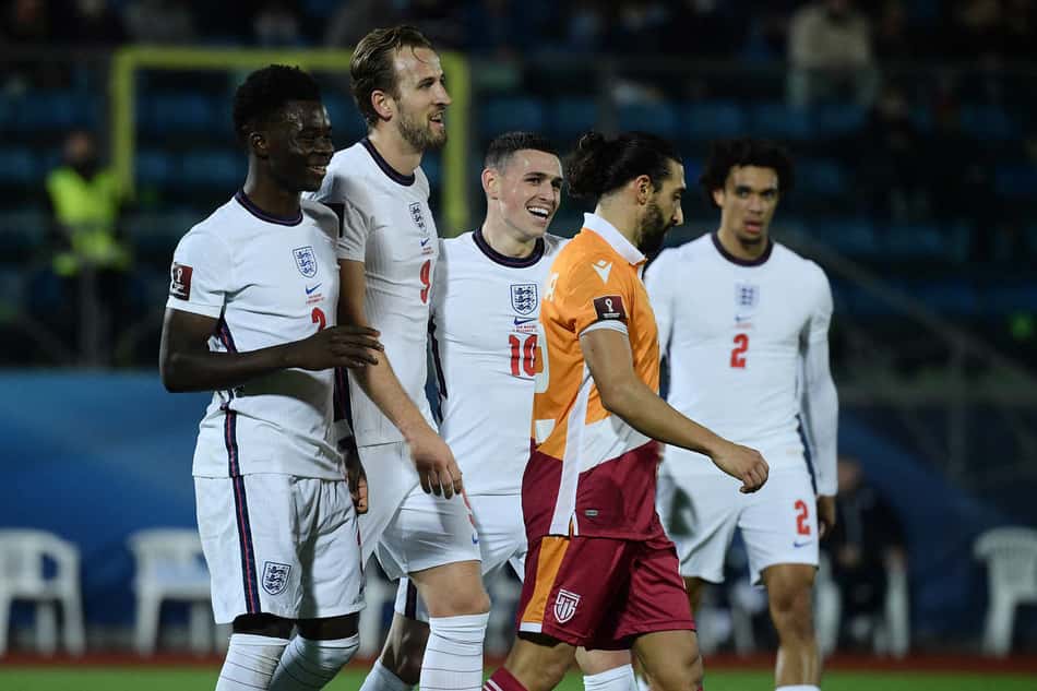 Inglaterra confirma vaga na Copa do Mundo com goleada de 10 a 0 sobre San Marino