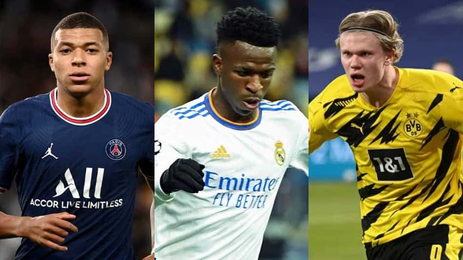 Real Madrid sonha com Vinicius Jr, Mbappé e Haaland no ataque, diz jornal