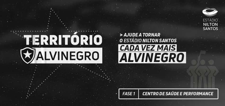 Com participação do torcedor, Botafogo lança projeto para construir de Núcleo de Saúde e Performance