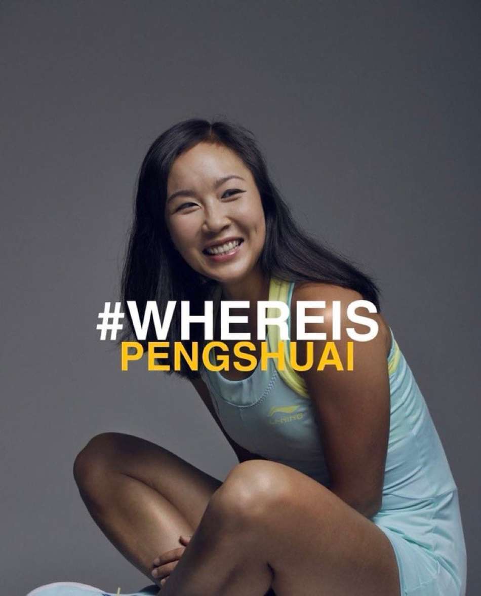Comunidade do tênis se une para pressionar China sobre o paradeiro de Peng Shuai