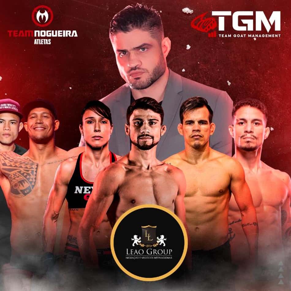 Team GOAT Management anuncia contrato com atletas do Bellator, do UFC e da PFL