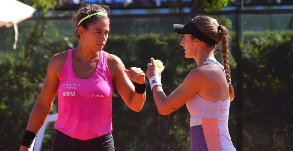 Carol Meligeni vai à final de duplas no WTA de Montevidéu