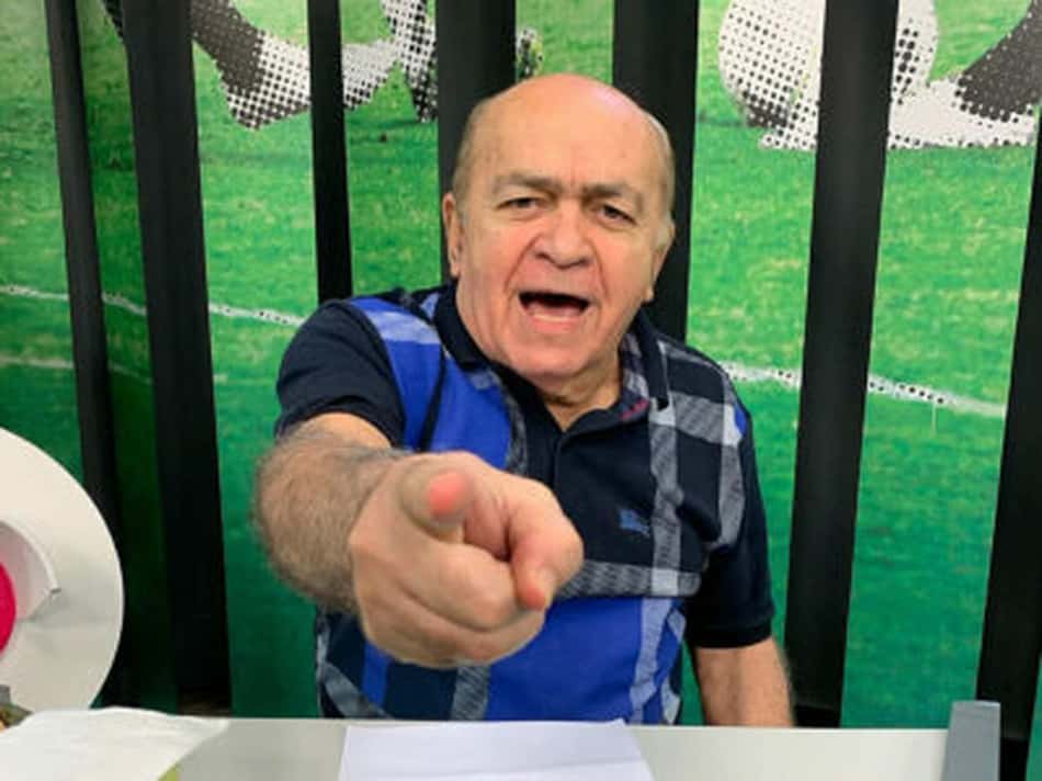 Olha o dedo do Trem Bala! Comentarista cearense faz previsão para Fortaleza e Palmeiras