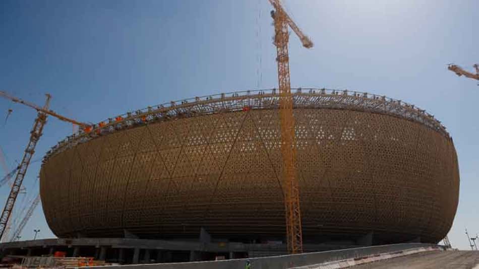 A um ano da Copa do Mundo de 2022, Qatar anuncia conclusão das obras do estádio da final