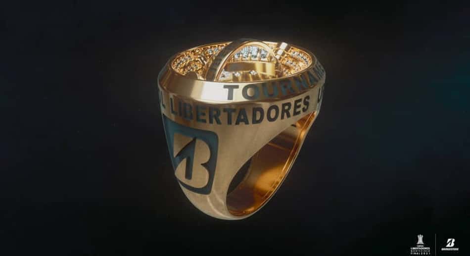 Votação aberta! Anel do melhor jogador da Libertadores 2021 terá mais de 100 diamantes; confira