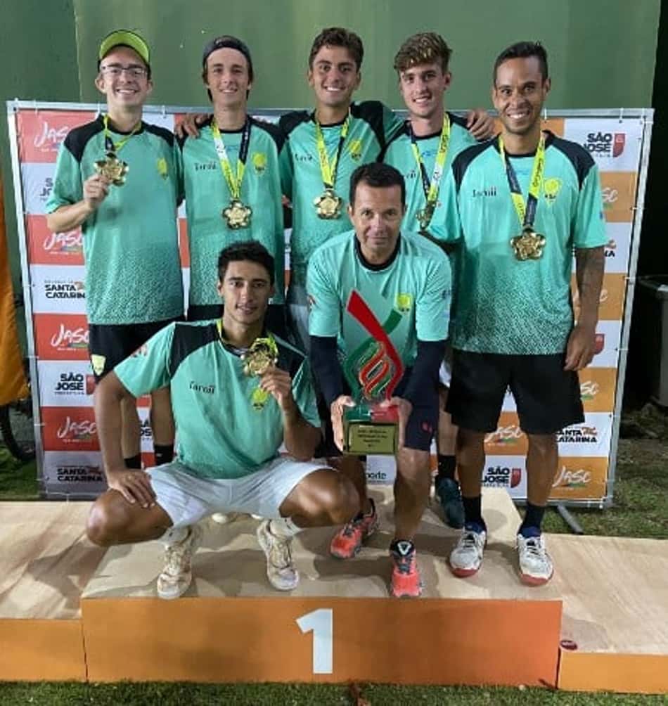 Itajaí conquista o título no tênis nos Jogos Abertos de Santa Catarina