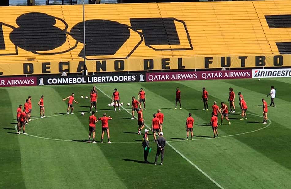 Flamengo encerra preparação e está definido para a final da Libertadores