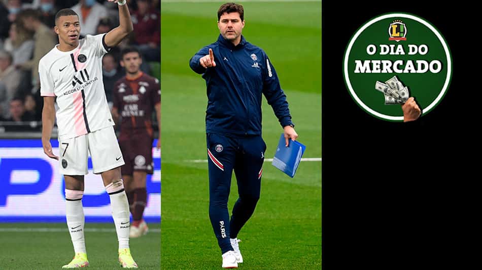 Jornalista crava futuro de Mbappé, Pochettino segue interessado em comandar o United, City deseja renovar com Sterling… O Dia do Mercado!