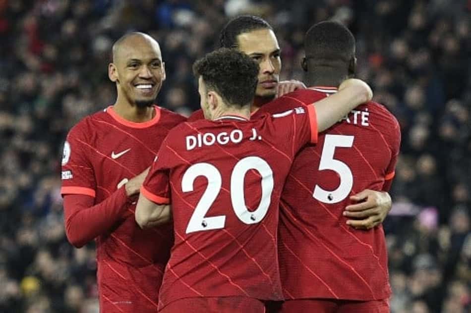 Com dois de Jota, Liverpool goleia Southampton pela Premier League