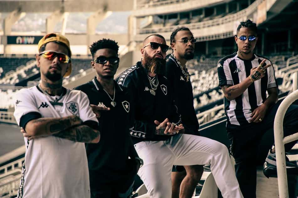 'Embalado', o rap do Botafogo, ultrapassa 120 mil visualizações no YouTube em 24 horas