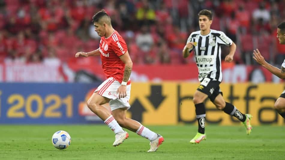 Assista aos melhores momentos do empate entre Internacional e Santos