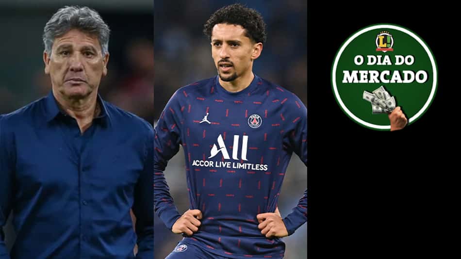 Flamengo demite Renato Gaúcho, PSG negocia renovação com Marquinhos, Abel Ferreira analisa futuro no Palmeiras… O Dia do Mercado!