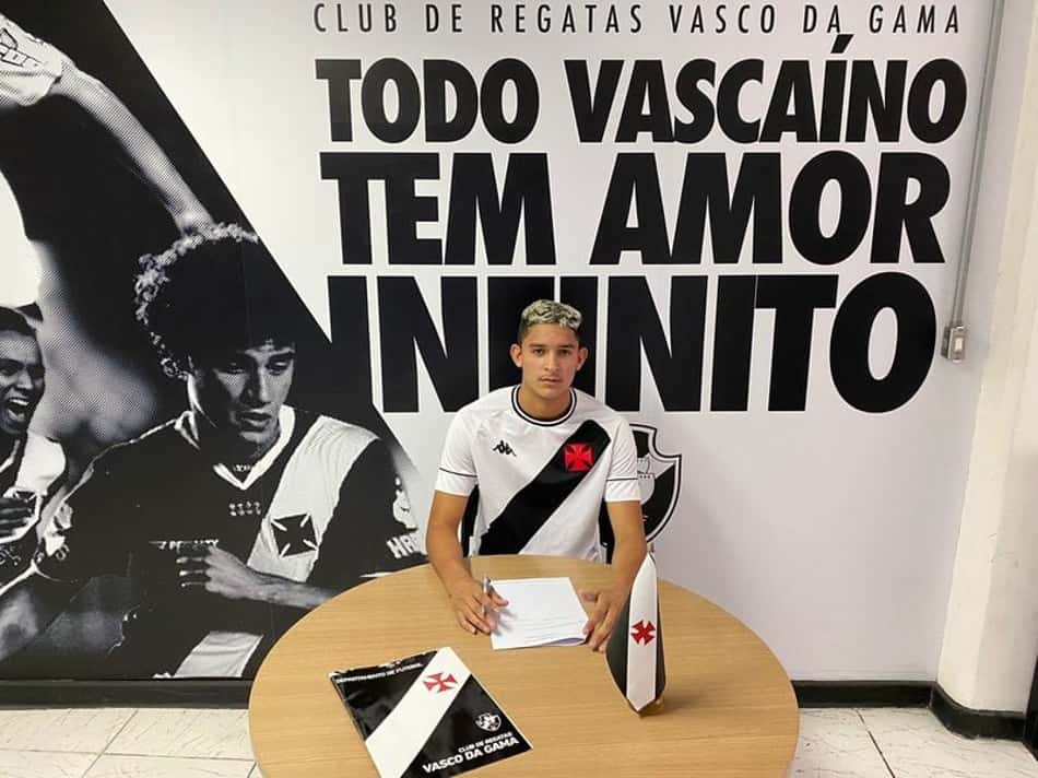 Vasco acerta a contratação do atacante Jordan, ex-Ceará, para o Sub-20 até janeiro de 2024