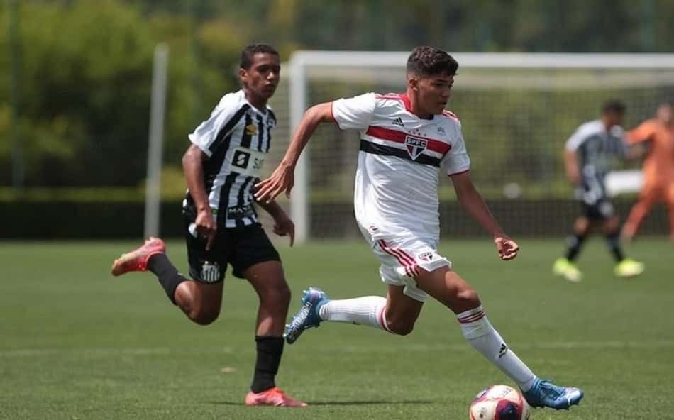 Com gol de Thierry Henry, São Paulo vence o Santos na ida das quartas de final do Paulista sub-15