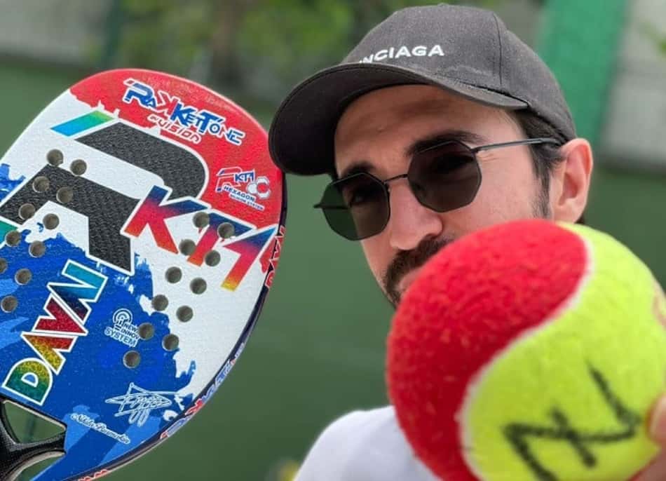 Influenciador digital 'Guto' usa o beach tennis para manter a forma e a saúde em dia