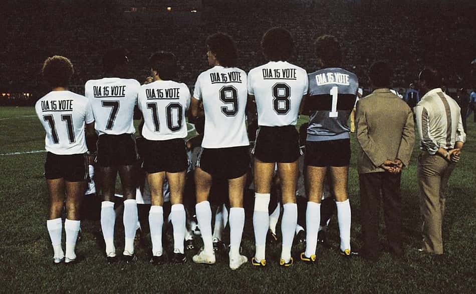 Jogadores da Democracia Corintiana