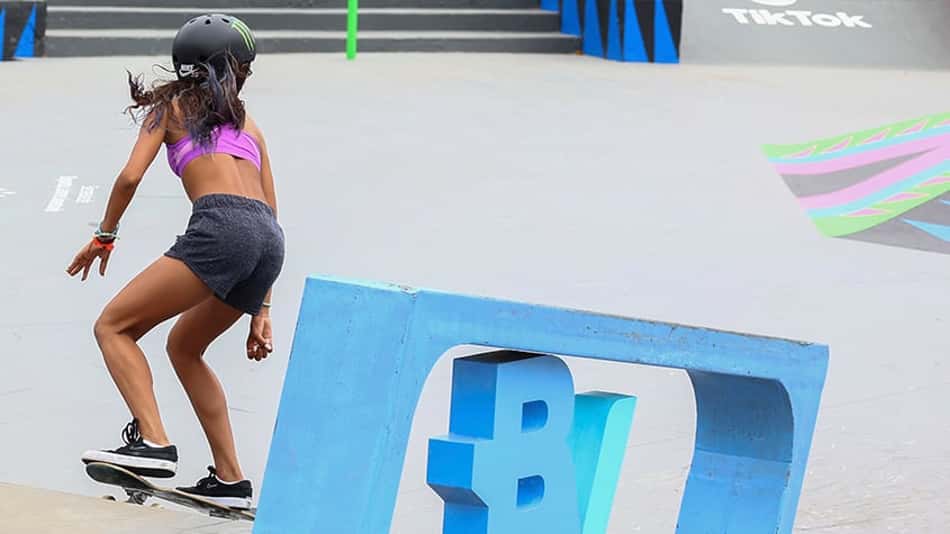 Rayssa Leal e Pâmela Rosa são atrações da abertura do Brasileiro de skate