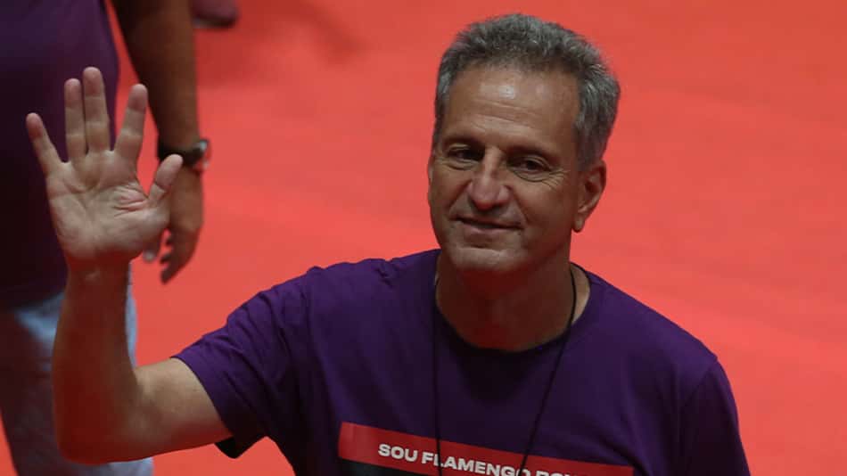 Com ampla maioria dos votos, Rodolfo Landim é reeleito e seguirá na presidência do Flamengo até 2024