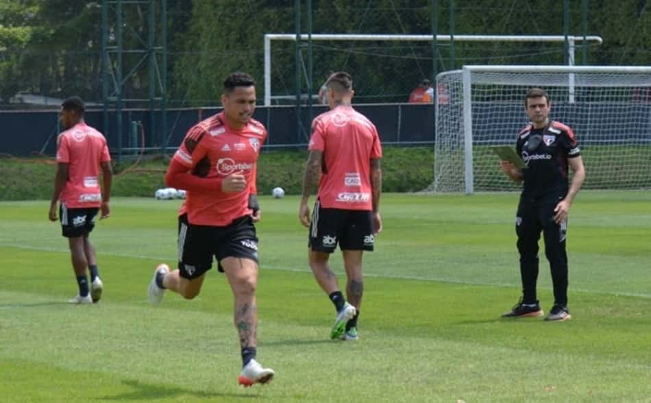 Com Luciano e Pablo no gramado, São Paulo finaliza preparação para enfrentar o Juventude no Morumbi