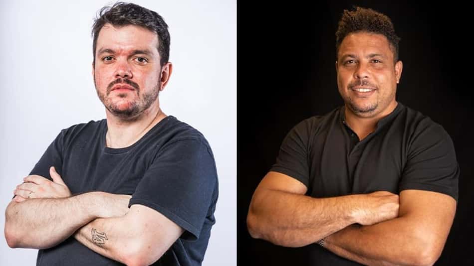 Streamer Gaules e pentacampeão Ronaldo lançam podcast