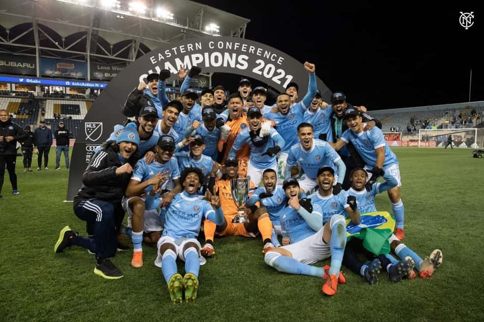 Ex-Vasco, Talles Magno marca gol do título do New York City na Conferência Leste da MLS