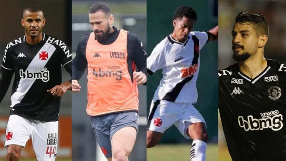 Posições: zagueiros do Vasco ilustraram o ano constantemente ruim da equipe