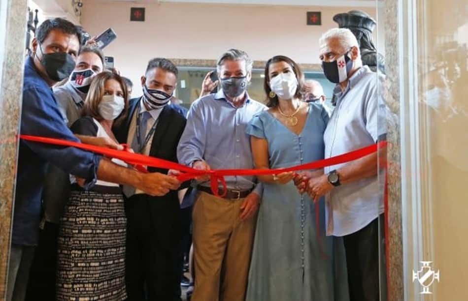 Vasco inaugura Espaço Experiência com recursos multimídia sobre a história do clube em São Januário