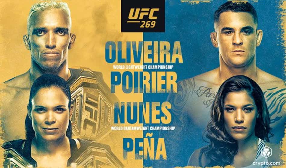 Do Bronx's e Amanda Nunes defendem cinturões no UFC 269