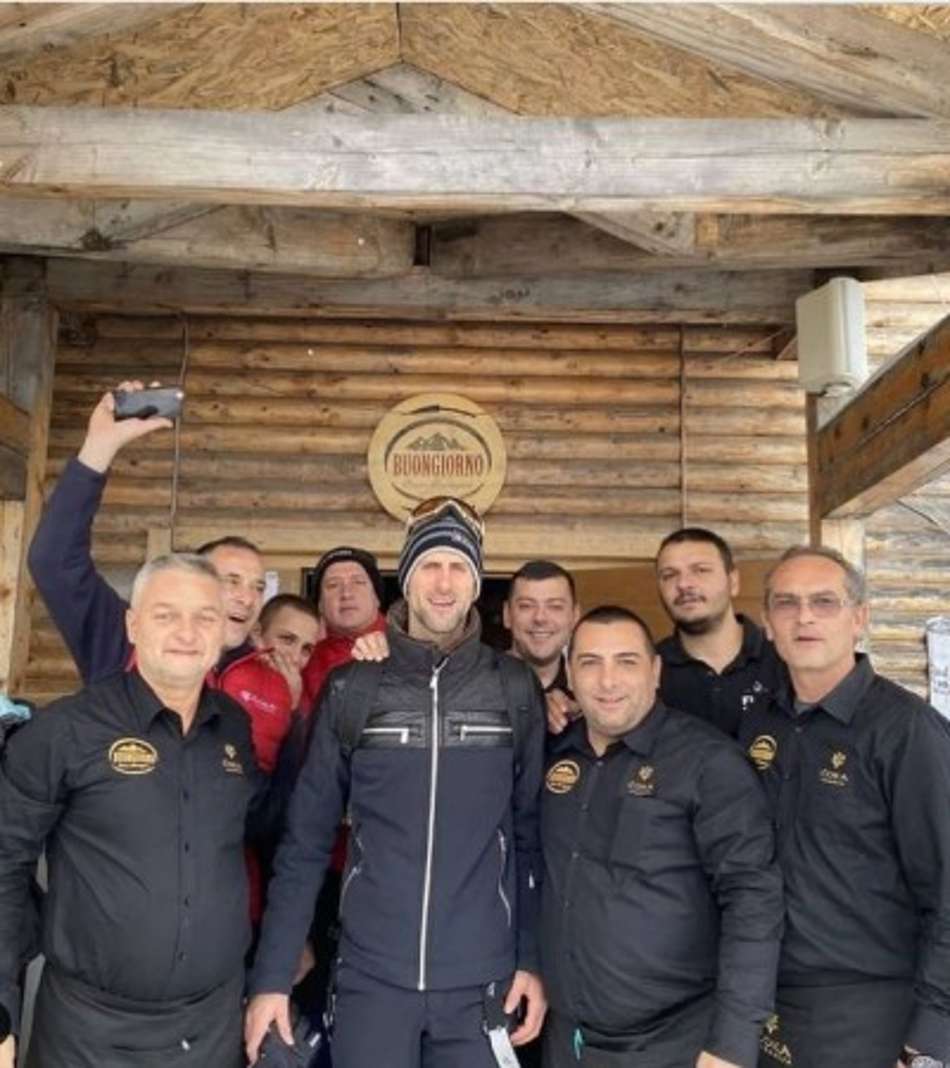 Djokovic curte as montanhas na Sérvia