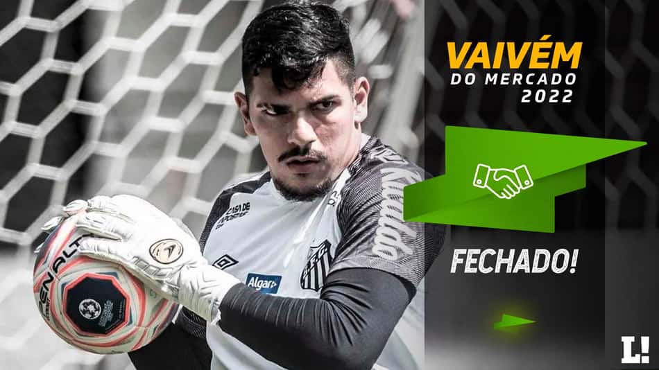 Santos anuncia a renovação de contrato com o goleiro João Paulo