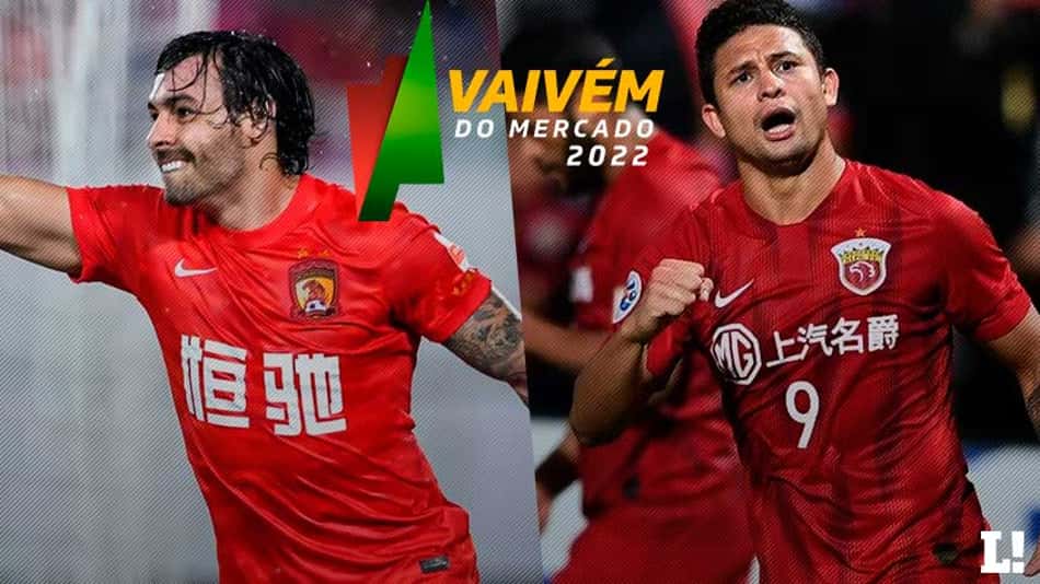 Artilheiros que brilharam na China recentemente podem se reencontrar no Brasil em 2022