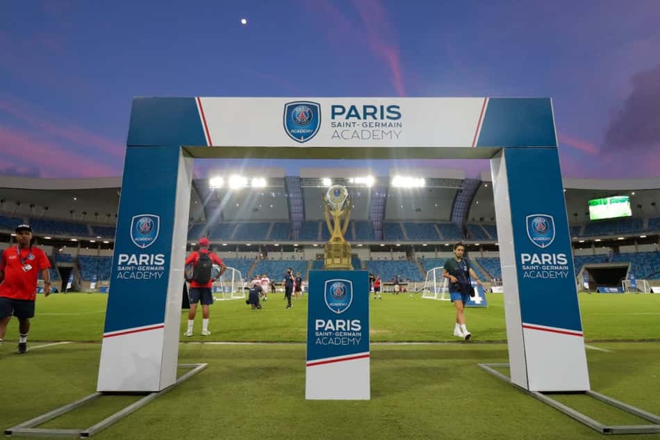 PSG realiza torneio para jovens na Arena das Dunas, em Natal