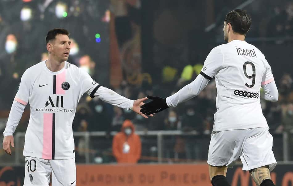 Francês: Sergio Ramos é expulso, Icardi salva no fim e PSG empata com o Lorient no último jogo em 2021