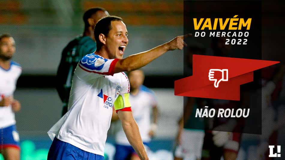 Santos desiste da contratação do meia Rodriguinho, do Bahia